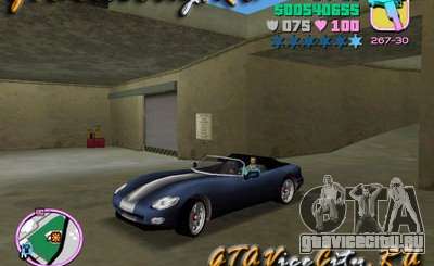 Dodge Viper из GTA 3 для GTA Vice City