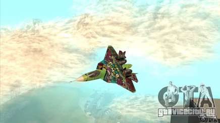 СУ Т-50 ПАК ФА Graffiti Skin для GTA San Andreas