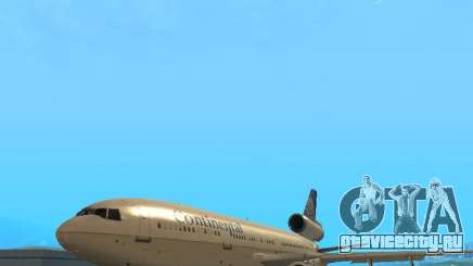 McDonell Douglas DC10 Continental Airlines для GTA San Andreas