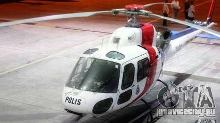 Eurocopter AS350 Ecureuil (Squirrel) Malaysia Police Helicopter для GTA 4