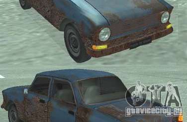 Ржавый Москвич 408 для GTA San Andreas