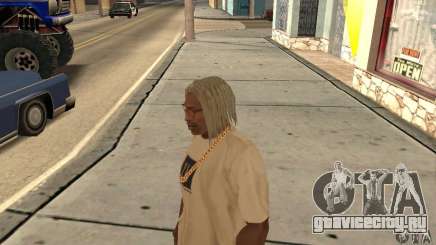 Длинные светлые волосы для GTA San Andreas