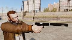 Самозарядный пистолет Glock 17 v1 для GTA 4
