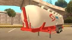 Полуприцеп Nis для Scania R620 Nis Kamion для GTA San Andreas