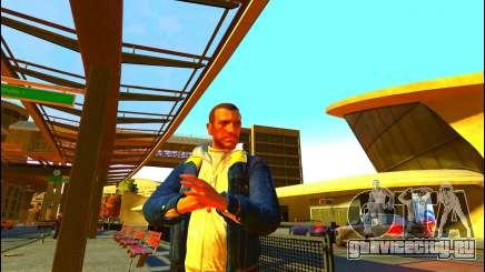 Джинсовая куртка Тревора из GTA V для GTA 4