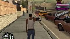 C-HUD for Ballas для GTA San Andreas