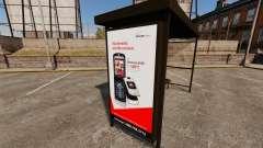 Новые рекламные постеры на автобусных остановках для GTA 4