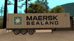 Прицеп MAERSK для GTA San Andreas