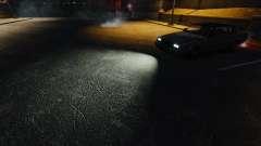 Экстремально белый свет фар для GTA 4