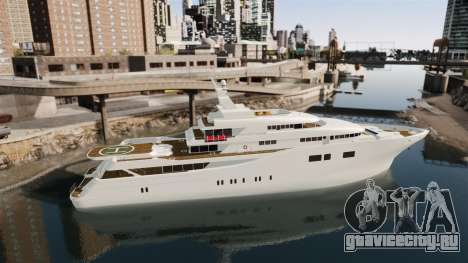Полноценная яхта для GTA 4