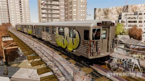 Новые граффити для метровагоннов для GTA 4