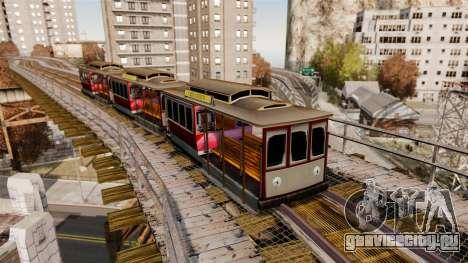Трамвай из San Andreas для GTA 4