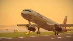 Airbus A321-232 jetBlue Boston Red Sox для GTA San Andreas