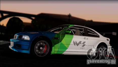 BMW M3 E46 GTR для GTA San Andreas
