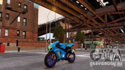 Suzuki GSX-R 1000 K10 Rizla для GTA 4
