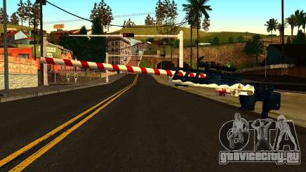 Новогодняя Снайперская Винтовка для GTA San Andreas