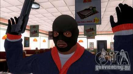 Франклин (Грабитель) из GTA 5 для GTA San Andreas