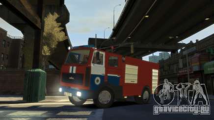 МАЗ 533702 МЧС Беларуси для GTA 4