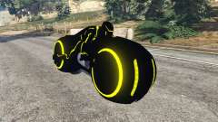 Tron Bike yellow для GTA 5