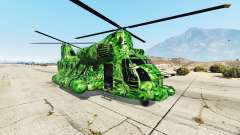 Western Company Cargobob Cannabis для GTA 5