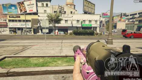 Аниме карабин для GTA 5