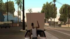 Открыть капот или багажник руками для GTA San Andreas