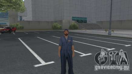 Скин работника ИЖ Автосервис для GTA San Andreas