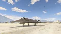 Lockheed F-117 Nighthawk Black 2.0 для GTA 5