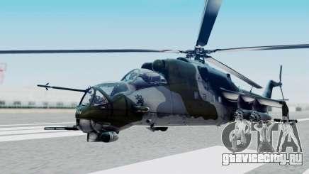 Mi-24V Czech Air Force 7354 для GTA San Andreas