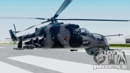 Mi-24V GDR Air Force 45 для GTA San Andreas