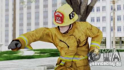 GTA 5 Fireman LV для GTA San Andreas