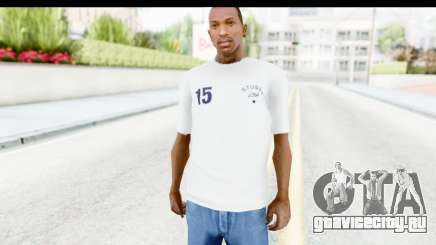 Stussy White T-Shirt для GTA San Andreas