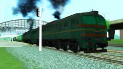 Грузовой тепловоз 2M62 1184 для GTA San Andreas