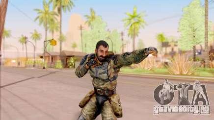 Вано из S.T.A.L.K.E.R. в комбинезоне Свободы для GTA San Andreas