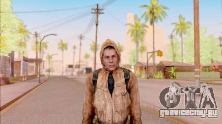 Дегтярёв в куртке новичка из S.T.A.L.K.E.R. для GTA San Andreas