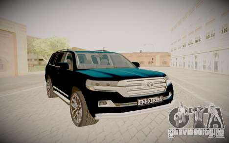 Toyota Land Cruiser 200 для GTA San Andreas