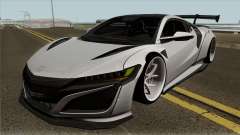 Honda NSX Liberty Walk X Savini 2017 для GTA San Andreas