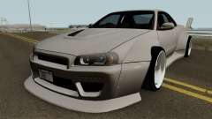 Nissan Skyline GT-R Mk.X Widebody (R34) для GTA San Andreas