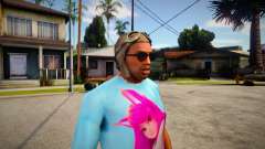 GTA V Pilot Hat For CJ для GTA San Andreas