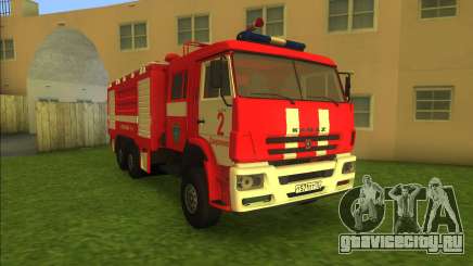 KamAZ-6520 Fire AC-40 для GTA Vice City