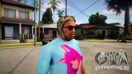 GTA V Pilot Hat For CJ для GTA San Andreas