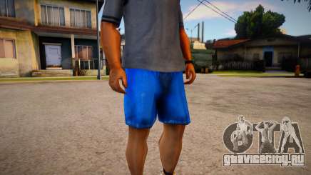 Darker Colored Cut Off Denims Shorts For Cj для GTA San Andreas