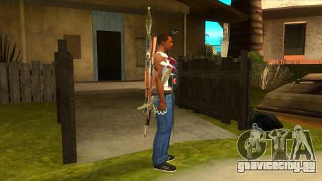 Оружие за спиной для GTA San Andreas