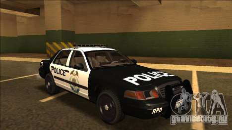 Ford Crown Victoria - Police (NFS Most Wanted) для GTA San Andreas