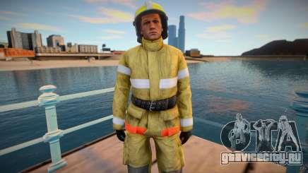 Пожарный МЧС России для GTA San Andreas
