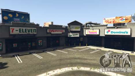 Real Shops in Davis для GTA 5
