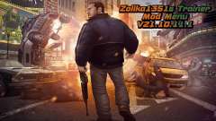 Zolika1351s Trainer Mod Menu V21.10.11.1 для GTA 4