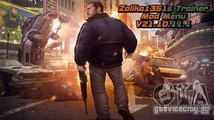 Zolika1351s Trainer Mod Menu V21.10.11.1 для GTA 4