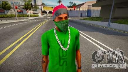 Winter Skully Hat for CJ для GTA San Andreas