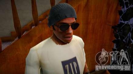 Winter Skully Hat for CJ v2 для GTA San Andreas